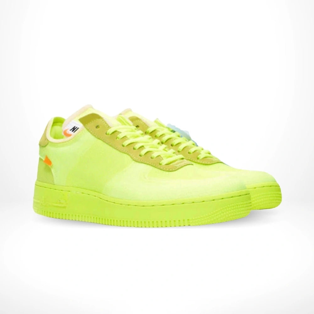 נמכר חם🎉 1 Low Off White Volt Hyper Jade Cone Black